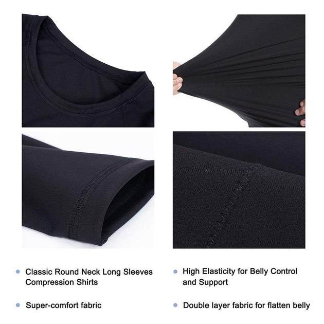 Compression Shirt,Long Sleeve,Tighten Up Your BodyJunlan