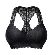 Breathable Racerback Padded Lace Bralette