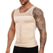 Junlan Moobs Binder Tight Vest with Adjustment Waist Trimmer