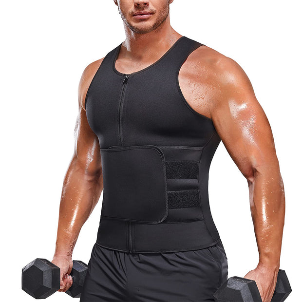 Junlan Men Heat-Cycle Vest with Adjustable Velcro