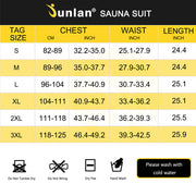 Junlan Women Hooded Sweat Hot Sauna Jacket Size Chart